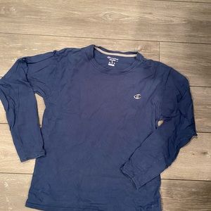 blue women’s champion shirt